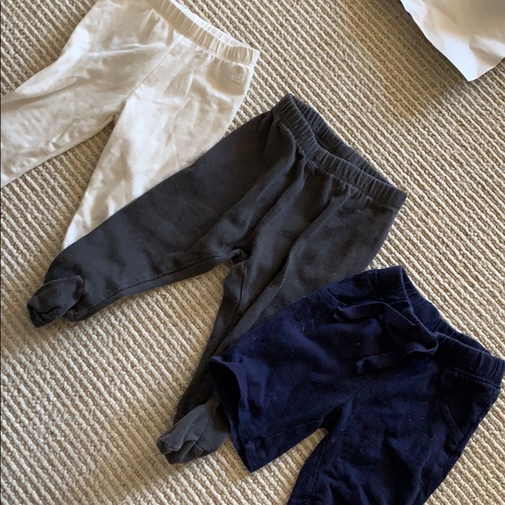 Set of baby pants 3-6m